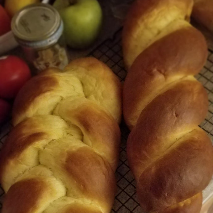 Braided Pumpkin Yeast Bread