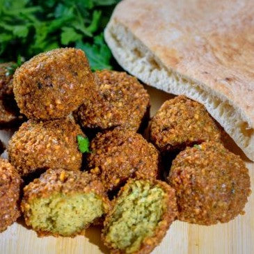 Falafel dinner for four