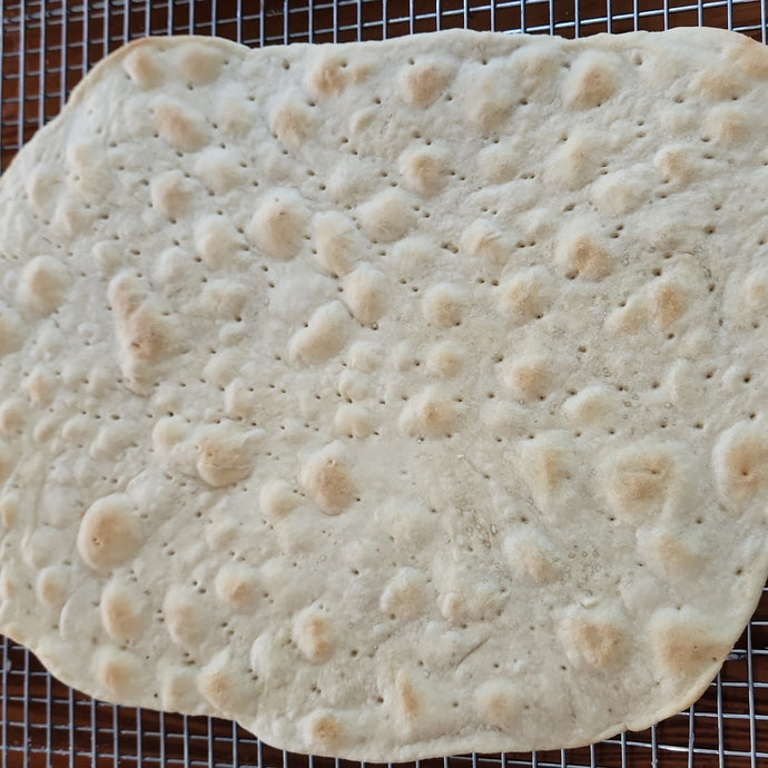 Handmade matzah